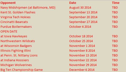 2014-schedule